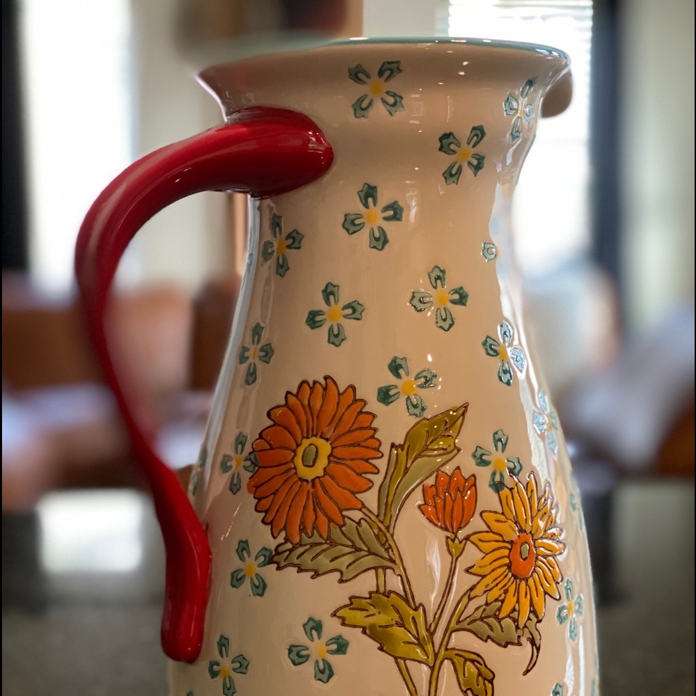 Dutch Wax Water Pitcher by Coastline Imports